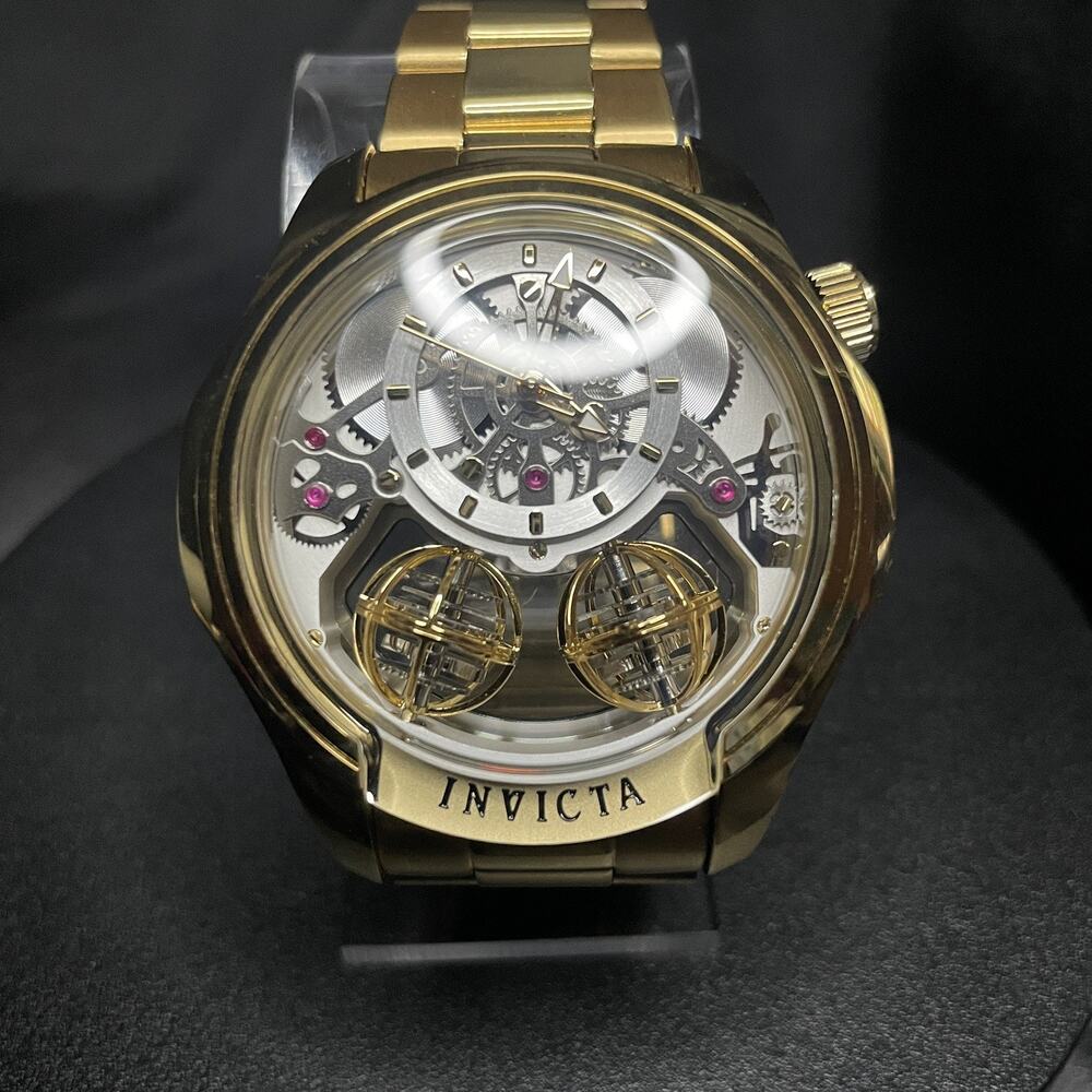 Invicta Specialty Twin-Axis Men's 46mm Japanese Automatic Gold SS Watch 48900